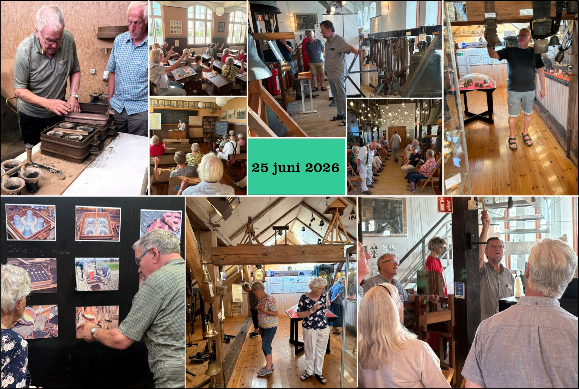 Udflugt til Klokke- og Skolemuseet